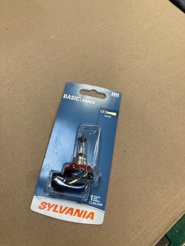Photo 1 of SYLVANIA H11 Basic Halogen Headlight Bulb, 1 Pack