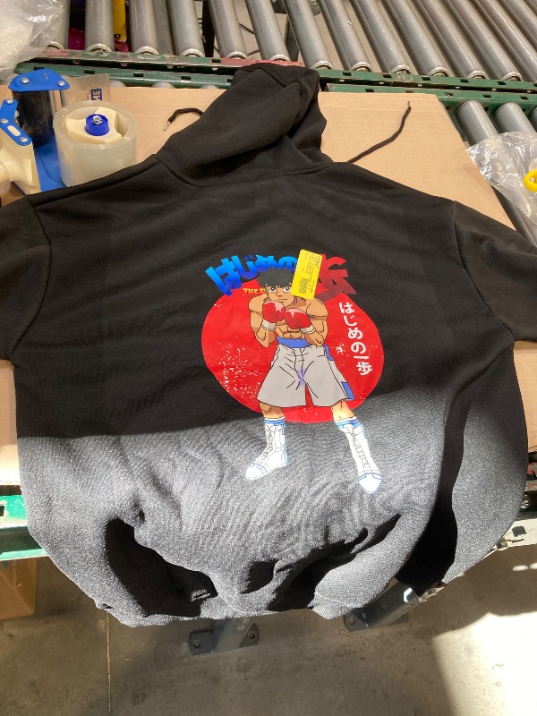 Photo 1 of Large size--NAIKAIKU Hajime No Ippo Hoodie Kamogawa Anime Sweatshirt Unisex Harajuku Pullover Tracksuit