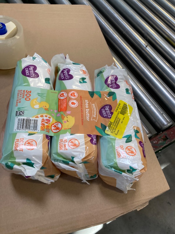 Photo 1 of Parent's Choice refreshing cucumber scent Baby Wipes, 3 packs 