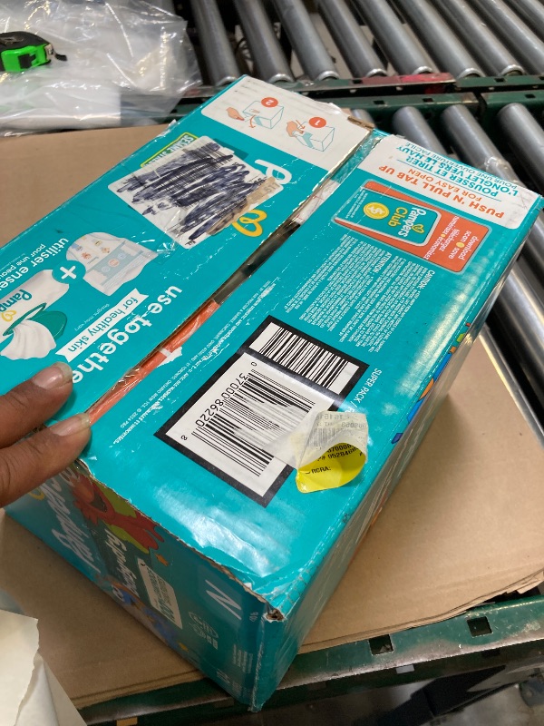 Photo 1 of Diapers Newborn/Size 0 (< 10 lb), 104 Count - Pampers Baby Dry Disposable Baby Diapers, Super Pack