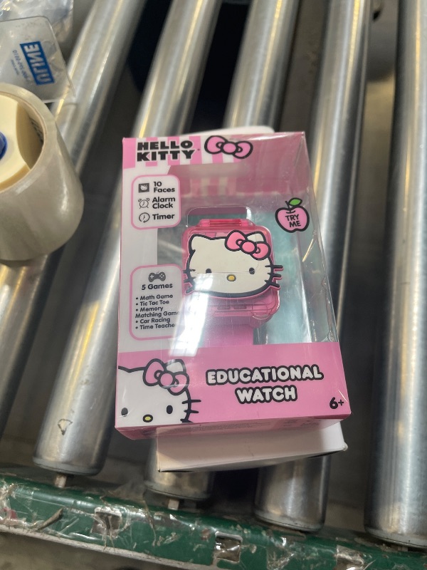 Photo 1 of Hello Kitty Kids Educational Watch with Interactive Learning Games, 10 Digital Faces, Alarm, Stopwatch, Timer & Time Teacher, Fun Touchscreen Smart Watch for Girls Ages 6+ Fits Wrists 5.5"-8"