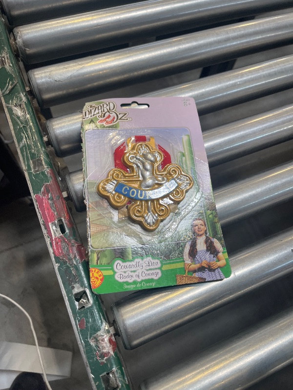 Photo 1 of Rubies Child's Wizard of Oz Cowardly Lion-Badge of Courage Costume Accessory
