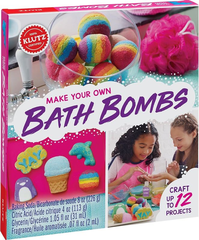 Photo 1 of KLUTZ Make Your Own Bath Bombs Activity Kit
