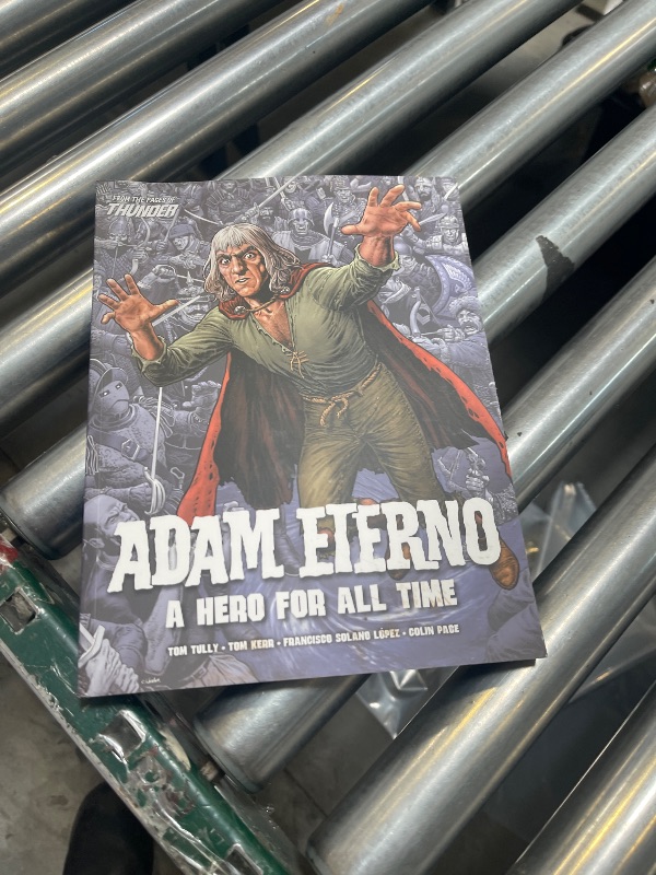 Photo 1 of Adam Eterno: A Hero for All Time: From the Pages of Thunder Paperback – May 27, 2021
