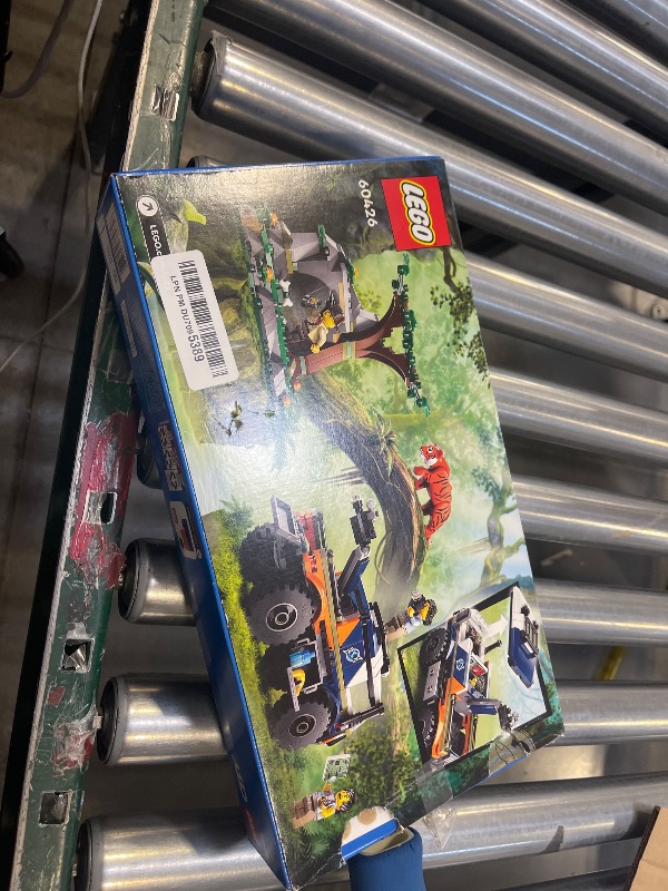 Photo 1 of LEGO City Jungle Explorer Off-Road Truck, Jungle Toy Building Set for Kids Aged 6 and Up, Fun Birthday Gift Idea, Off-Road Toy Truck Vehicle, 3 Adventurer Minifigures, Tiger Figure and Car Toy, 60426