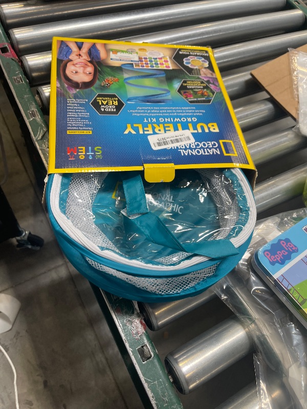 Photo 1 of NATIONAL GEOGRAPHIC Butterfly Growing Kit - Butterfly Habitat Kit with Voucher to Redeem 5 Caterpillars (S&H Not Included), Butterfly Cage, Feeder (Amazon Exclusive)