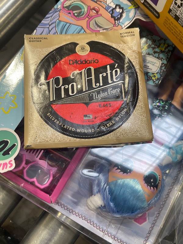 Photo 1 of D'Addario EJ45 Pro-Arte Nylon Classical Guitar Strings, Normal Tension – Nylon Core Basses, Laser Selected Trebles - Offers Balance of Volume and Comfortable Resistance – 1 Set