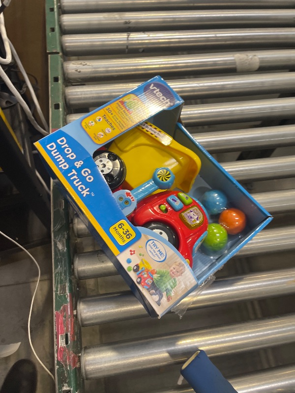 Photo 1 of VTech Drop and Go Dump Truck, Yellow