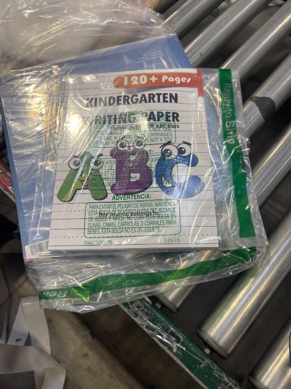 Photo 1 of Kindergarten writing paper with lines for ABC kids: 120 Blank handwriting practice paper with dotted lines Paperback – May 10, 2019
