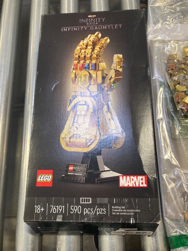 Photo 1 of LEGO Marvel Infinity Gauntlet Set 76191 Collectible Thanos Glove with Infinity Stones, Building Set, Avengers Gift Idea for Adults and Teens, Model Kits for Decoration and Display