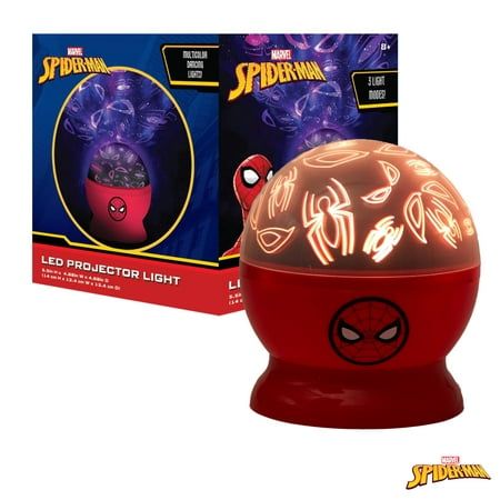 Photo 1 of Marvel Spiderman Rotating Projector Lamp 5.5

