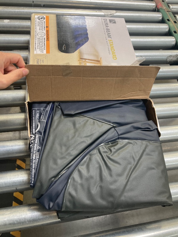 Photo 1 of Intex 64757E Dura-Beam Standard Downy Air Mattress: Fiber-Tech - Twin Size - 10in Bed Height - 300lb Weight Capacity - Pump Sold Separately