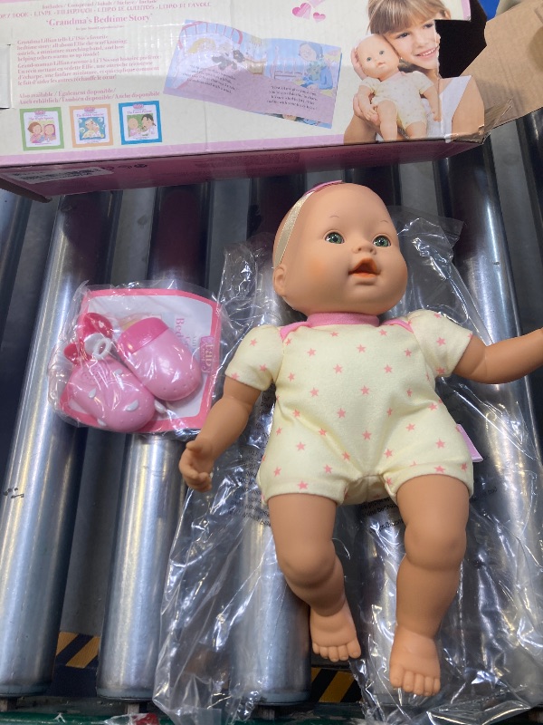 Photo 1 of Baby Sweetheart by Battat – Bed Time 12-inch Soft-Body Newborn Baby Doll with Easy-to-Read Story Book and Accessories