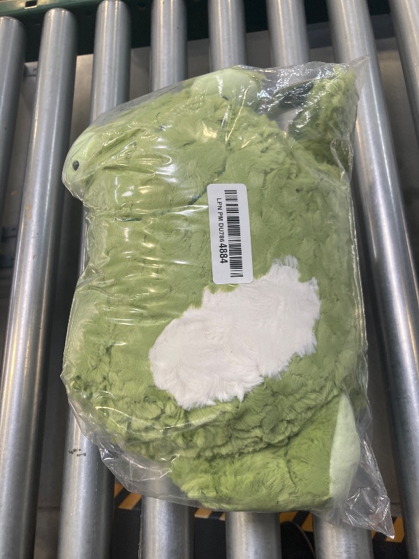 Photo 1 of Mary Meyer Stuffed Animal Puffernutter Pillow-Soft Toy, 14-Inches, Frog