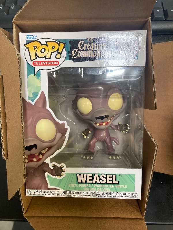 Photo 1 of Funko POP TV: Creature Commandos – Weasel - DC Comics - Collectable Vinyl Figure - Gift Idea - Official Merchandise - for Kids & Adults - Comic Books Fans - Model Figure for Collectors and Display