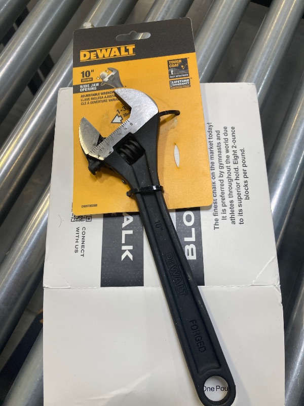 Photo 1 of Black & Decker DWHT80268 10" All Steel Adjustable Wrenches