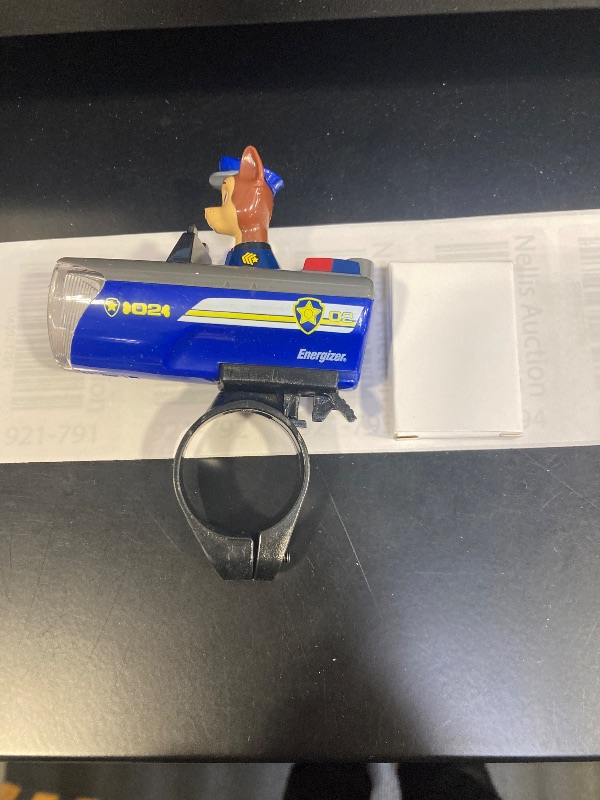 Photo 1 of Energizer PAW Patrol Chase Bike Light, Ideal for Kid's Bikes and Scooters, PAW Patrol Toy Flashlight for Boys and Girls, Use as a Camping Flashlight and Outdoor Light (Batteries Included)