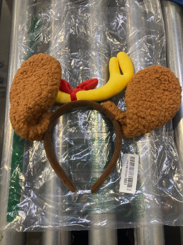 Photo 1 of CICOCI Women Christmas Headband Kids Reindeer Antler Headband with Dog Ears Deer Horn Headpiece