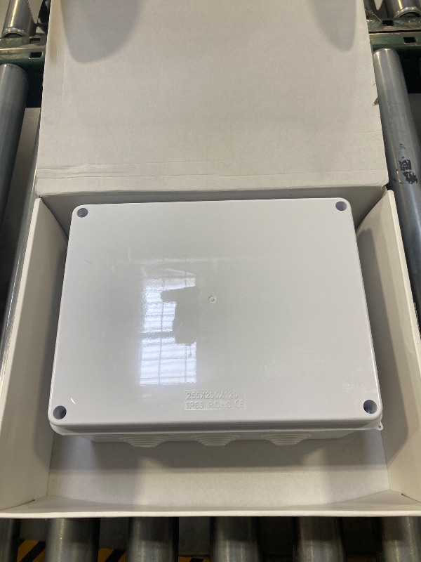 Photo 1 of LeMotech Junction Box, ABS Plastic IP65 Waterproof and Dustproof, Universal Electrical Enclosure, Outdoor and Indoor Project Box, 10" x 7.9" x 4.7", White