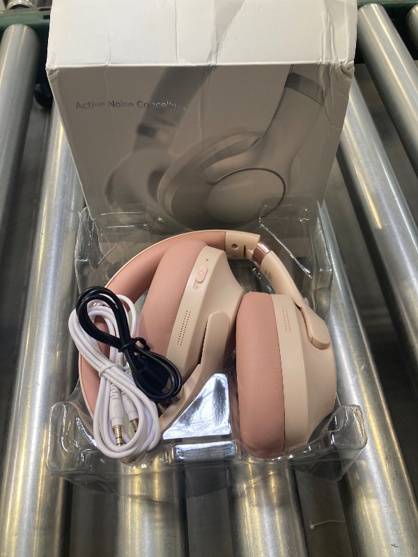Photo 1 of anehues Noise Cancelling Headphones Wireless Over Ear, 50 Hours Playtime, Bluetooth 5.4 Headphones, Music & Gaming Headphone with Microphone, HiFi Stereo, Deep Bass, Soft Earpads for Cellphone/PC