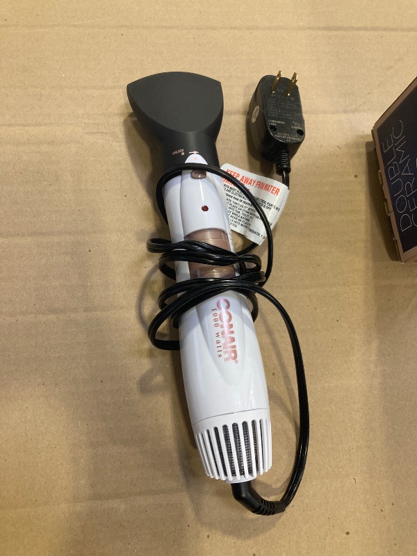 Photo 1 of Conair Double Ceramic 3-in-1 Hot Air Brush, Dry as You Style