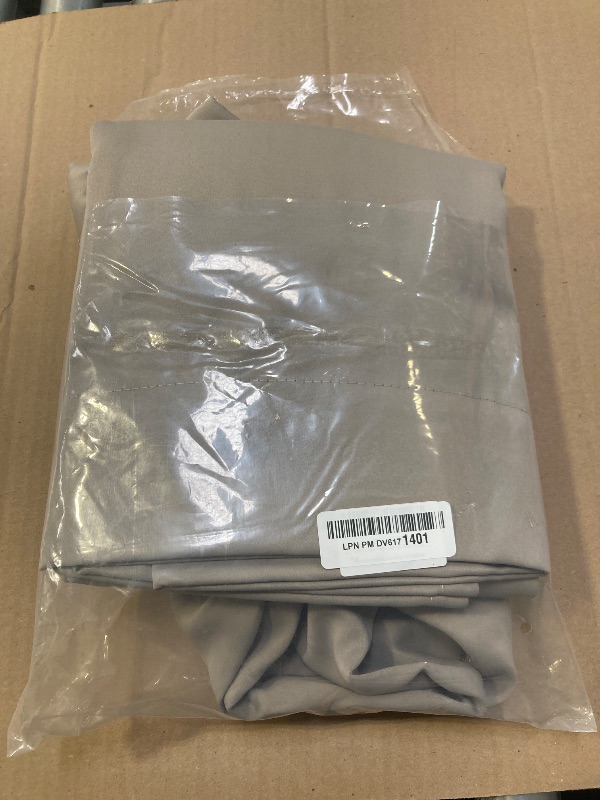 Photo 1 of H.VERSAILTEX 100% Blackout Curtains for Bedroom Thermal Insulated Curtains & Drapes Blackout Curtains 54 Inches Long Rod Pocket Curtains for Living Room with Black Liner 2 Panels Set, Warm Taupe