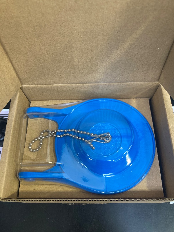 Photo 1 of Hibbent Large 3-Inch Toilet Flapper Replacement Compatible with Gerber 99-788, Water Conserving Toilet Flappers for 3 Inch Flush Valves, Stainless Steel Chain, High Performance, Easy to Install, Blue