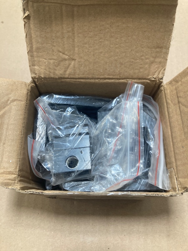 Photo 1 of P-AC-04N Utility Track System Mounting Clamp for Toyota Tacoma/Tundra Truck Cap/Camper Shell?Black 4PCS)