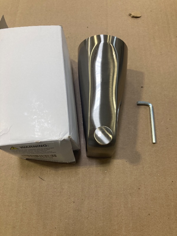 Photo 1 of 1 Pack Slip on Tub Spout with Diverter, Compatible with American Standard 8888026.002 Tub Spout, Bathroom Bathtub Faucet, Fits 1/2" Copper Water Tube(5/8" Dia), 5/32" Hex Wrench (Brushed Nickel)