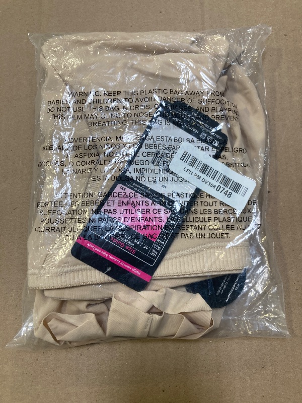 Photo 1 of Maidenform womens Maidenform Firm Foundations Hi-waist Slimmer Thigh Shapewear, Latte Lift, 2X large