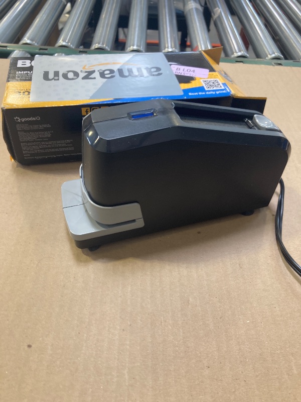 Photo 1 of Bostitch Impulse Drive, 30 Sheet Electric Stapler, No Jam Technology, Easy Reload, Black