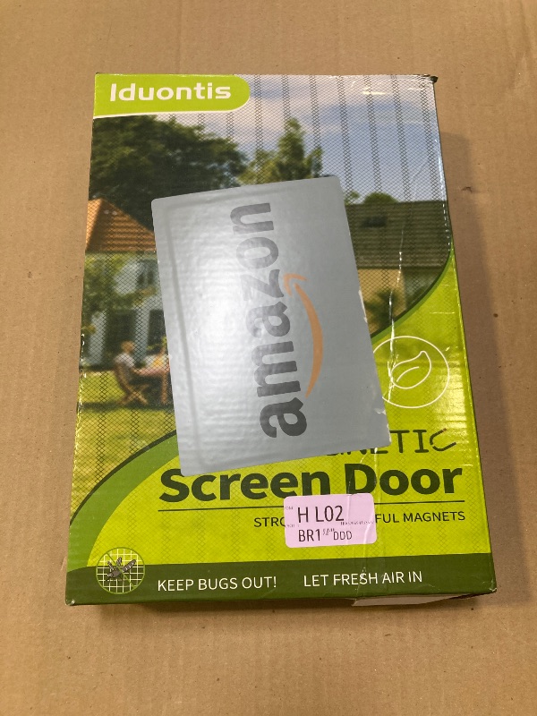 Photo 1 of Magnetic Screen Door - Fit for Door Size:36 x 82 Inch, Screen Itself Size:38"x83", Hands Free Mesh Partition,Heavy Duty Curtain Keeps Bugs Out, Frame Hook & Loop, Pet and Kid Friendly