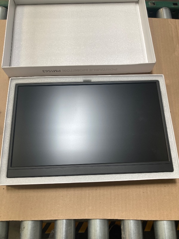Photo 1 of WCV Portable Monitor 15.6 Inch 1080P USB-C HDMI Ultra-Slim Travel Monitor with Kickstand, Compatible with Xbox, Laptop, PC, Mac Phone, PS, Swich IPS Ultra-Thin Zero Frame Gaming Monitor