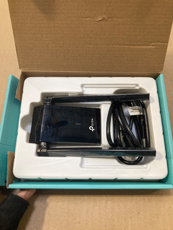 Photo 1 of TP-Link WiFi 6 USB Adapter for Desktop PC - (Archer TX20U Plus) AX1800 Wireless Network Adapter with 2.4GHz, 5GHz, High Gain Dual Band 5dBi Antenna, WPA3, Supports Windows 11/10