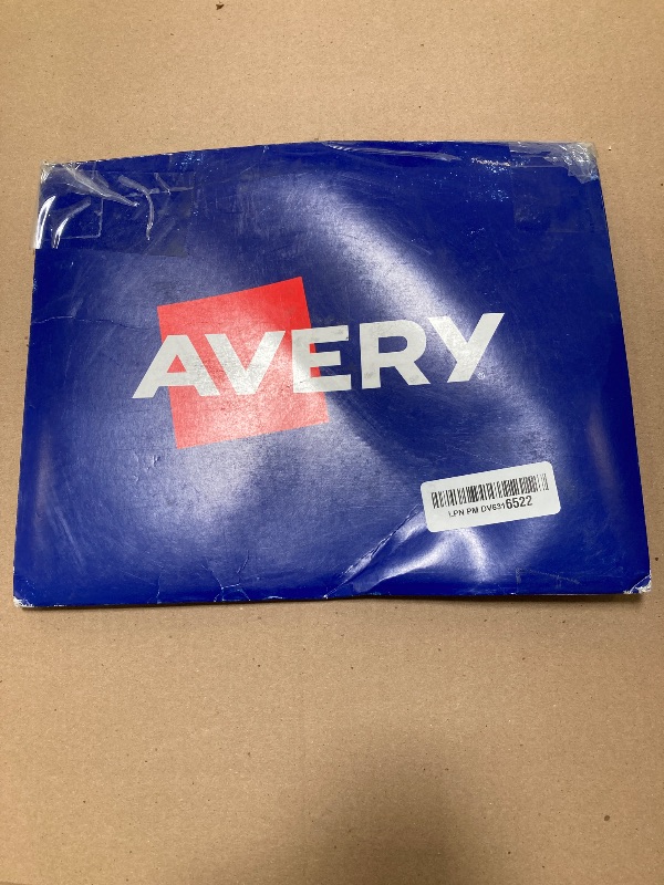 Photo 1 of Avery Matte White Rectangle Labels with Sure Feed, 0.75" x 3.5", 500 Matte White Printable Labels