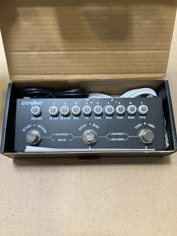 Photo 1 of Multi Effects Guitar Pedal,Cube Baby Guitar Multi Effects Pedal Delay Chorus Phaser Reverb Effect Pedal