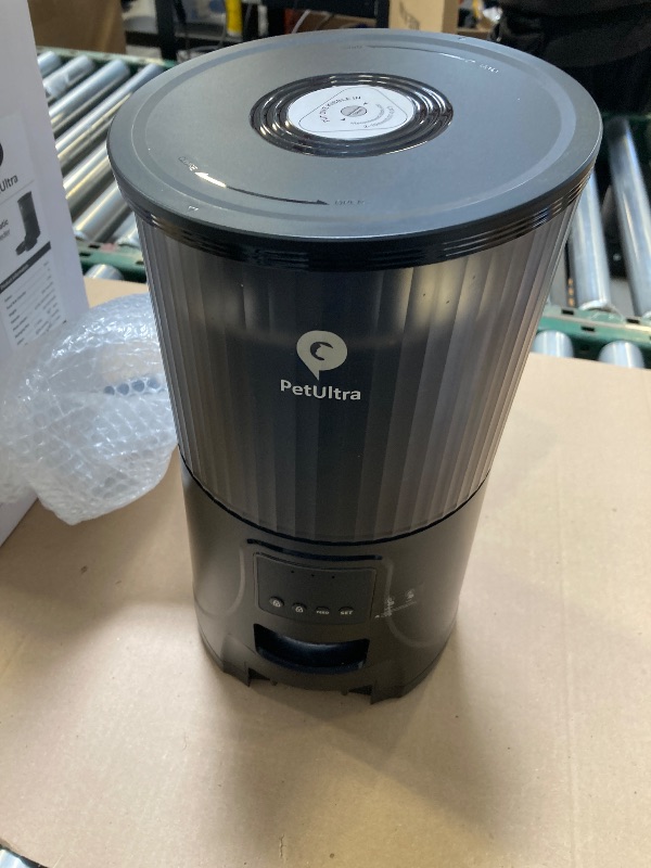Photo 1 of PETULTRA Automatic Cat Feeder for 2 Cats: Cat Feeder auto WiFi 2.4G- Time Dual Cat Feeder 1-10 Meals| Smart App Control Automatic Pet Feeder for Cats and Small Dog Indoor- Dual Power& Detachable Clean