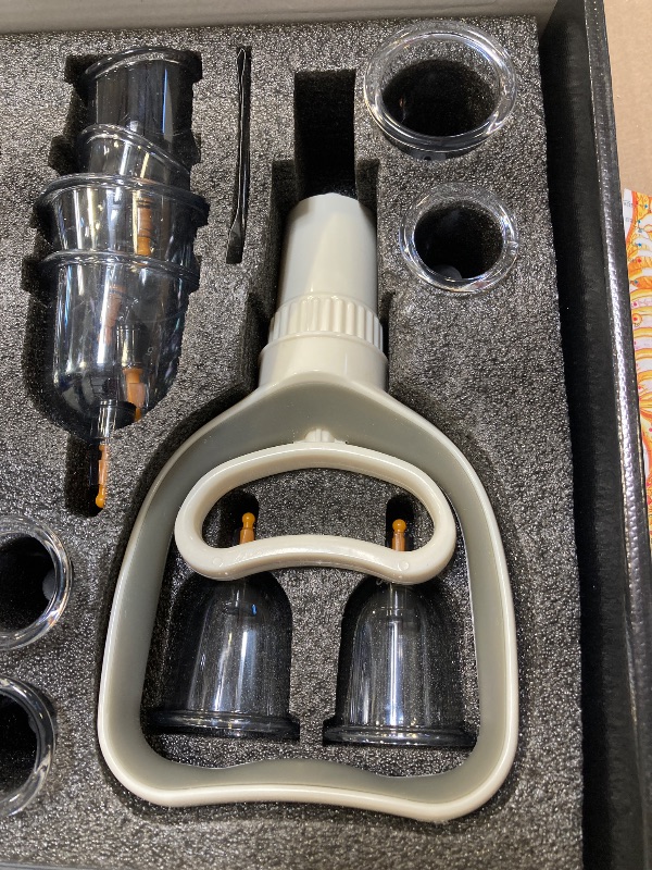 Photo 1 of Cupluw Cupping Set, 24 Cups Cupping Kit for Massage Therapy, Chinese Cupping Therapy Set with Magnetics, Professional Vacuum Cupping Set for Cellulite Reduction Muscle Pain Relief with Manual Pump