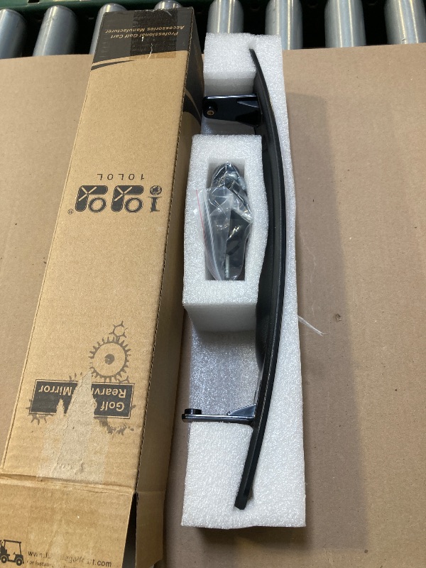 Photo 1 of 10L0L Golf Cart Mirror Rear View Mirror 16.5" Extra Wide 180 Degree Panoramic for Yamaha EZGO Club Car Golf Carts
