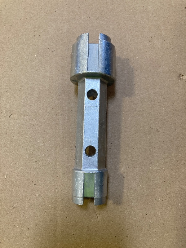 Photo 1 of QYQRQF Tub Drain Remover Wrench - Dual Ended Zinc Alloy Tool for Bathroom and Bathhouse