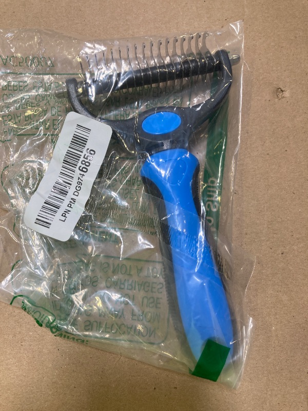 Photo 1 of Maxpower Planet Original Pet Grooming Rake - Double-Sided Deshedding Dematting Tool, Undercoat Rake for Dogs & Cats, Extra-Wide Dog Grooming Brush & Deshedder Comb for Long Hair, Reduces Shedding 95%