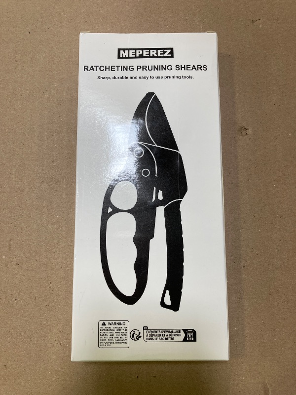 Photo 1 of MEPEREZ Germany Pruning Shears, Arthritis Weak Hand Snips, Work 3 Times Easier, 1-Inch Cut Capacity Garden Clippers, Ergonomic handle, Rust resistant, high strength steel, Sharp
