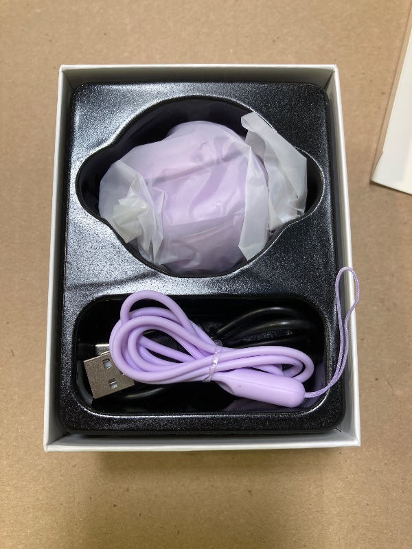 Photo 1 of Out of Ear Open Ear Headphones Outside The Ear Wireless Ear Hanging Bluetooth Headset Ows Over The Ear Open Ear Buds Earbuds Outside The Ear Headphones Bone Air Conduction Earbuds Purple