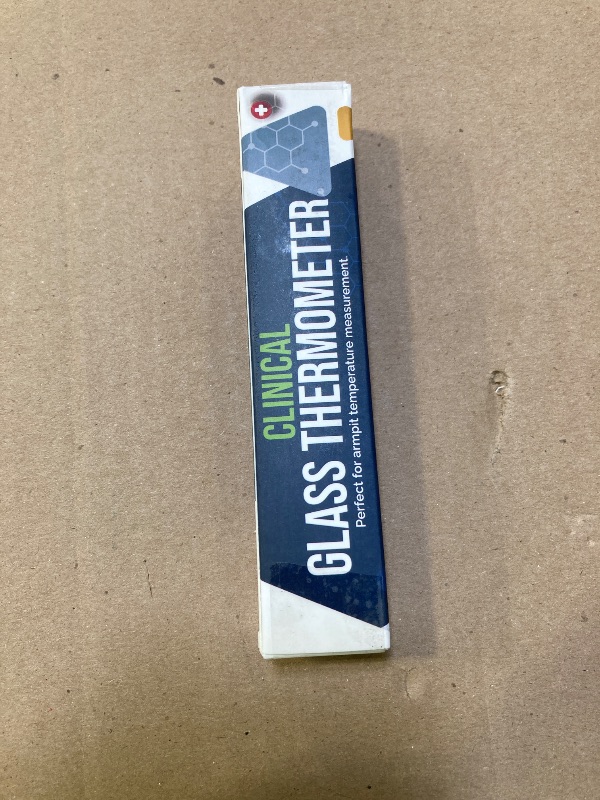 Photo 1 of ?&? Glass Thermometer for Underarm 2PCS - Basal Body Thermometer - Fever Thermometer - Accurate Easy Reading by HARIKA LIFE