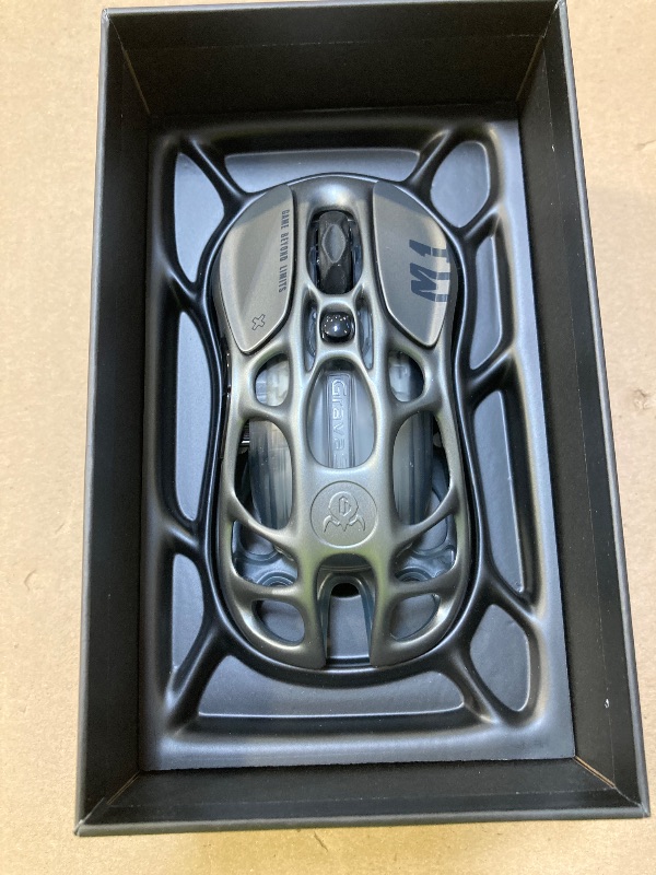 Photo 1 of GravaStar Wireless Gaming Mice Mercury M1 Pro, Lightweight Magnesium Alloy Gaming Mouse, 26,000 DPI, PAW3395DM Sensor, Tri Mode Connection, Support 4K, Up to 200 Hours Battery Life