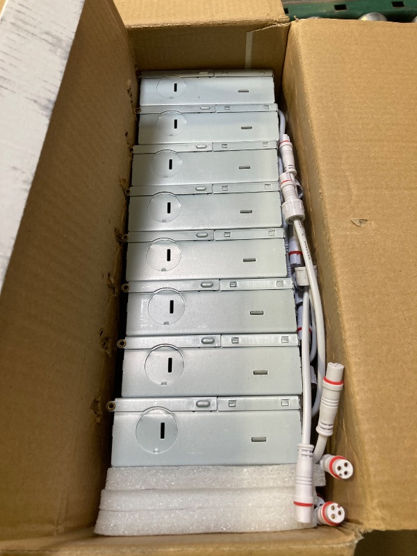 Photo 1 of zouzai 16 Pack Black 6 Inch Ultra-Thin LED Recessed Light with Junction Box, 2700K/3000K/3500K/4000K/5000K Selectable?Dimmable, High Brightness - ETL and Energy Star Certified