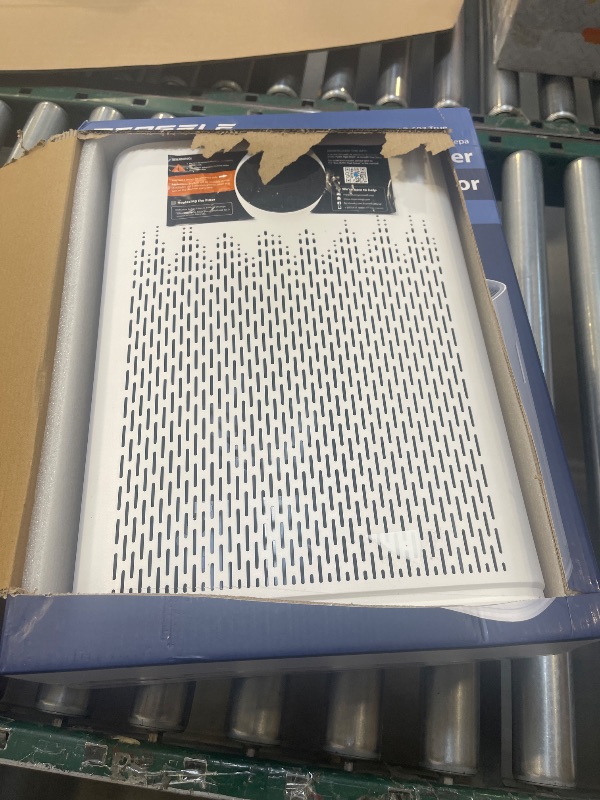 Photo 1 of Air Purifiers for Home Large Room, with Smart Mode, PM2.5 Air Quality Display, 22dB Sleep Mode, Aromatherapy, Cover Up to 1295 Ft² with 2X-Purification & 360°Air Outlet, HAP603, White