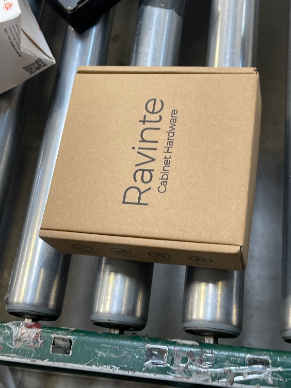 Photo 1 of Ravinte 12 Pack | 5 Inch Cabinet Pulls Matte Black Stainless Steel Kitchen Drawer Pulls Cabinet Handles 5InchLength, 3Inch Hole Center