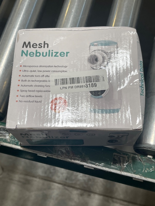 Photo 1 of Misty Nebulizer, Portable Nebulizer with Intuitive LED Interface and Auto-Cleaning, Handheld Nebulizer for Adults Kids