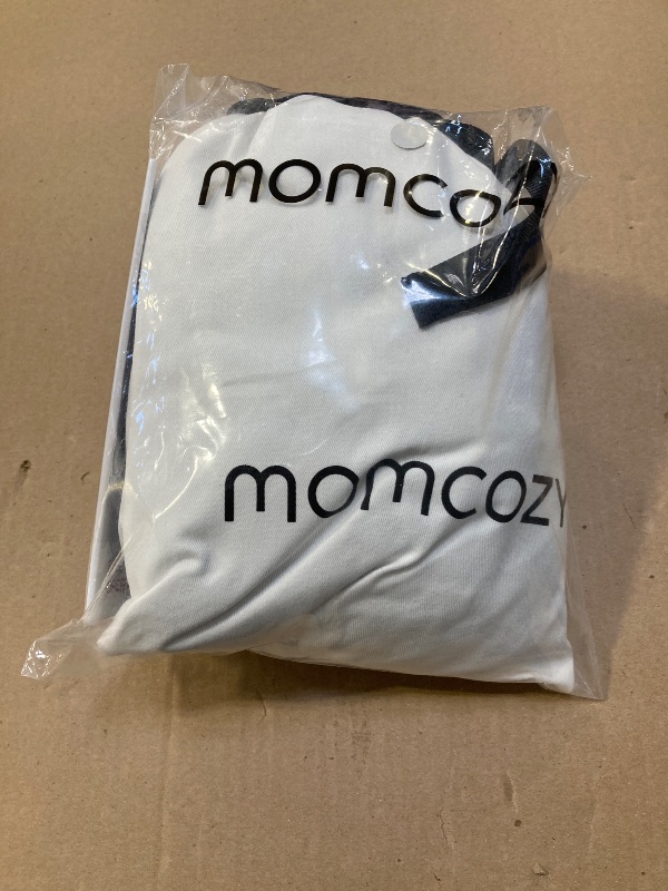 Photo 1 of Momcozy Baby Wrap Carrier, Easy to Wear Infant Carrier Slings, Lightweight Hands Free Baby Sling, Adjustable Baby Carriers for Newborn to Toddler 8-35 lbs, Grey